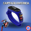 Relógio Digital Infantil - Marvel Super Heróis - LK STORE