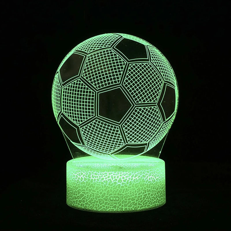 Luminária Cristiano Ronaldo - Messi 3D Com Controle 16 Cores