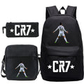 Kit Mochila Infantil Cristiano Ronaldo