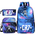 Kit Mochila Infantil Cristiano Ronaldo