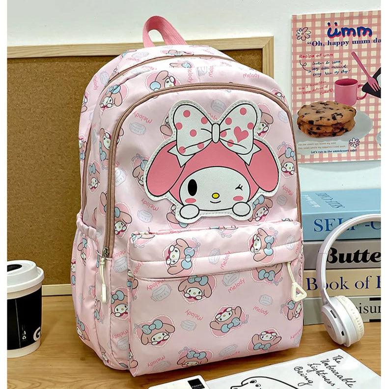 Mochila Infantil Sanrio Anime Kuromi