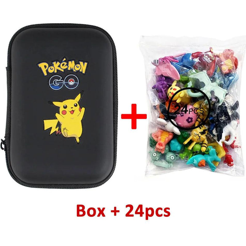 Kit Mini Bonecos Pokemon Pikachu 24Pcs