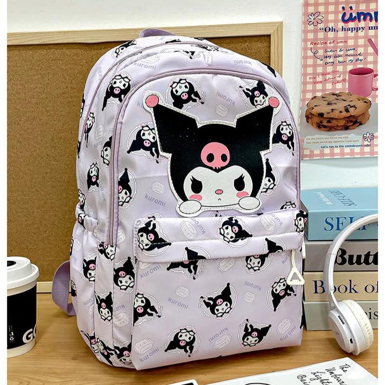 Mochila Infantil Sanrio Anime Kuromi