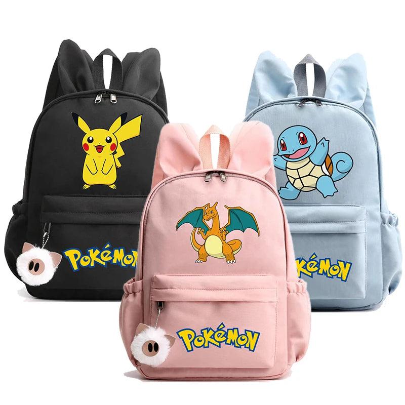 Mochila Escolar Infantil Pokémon