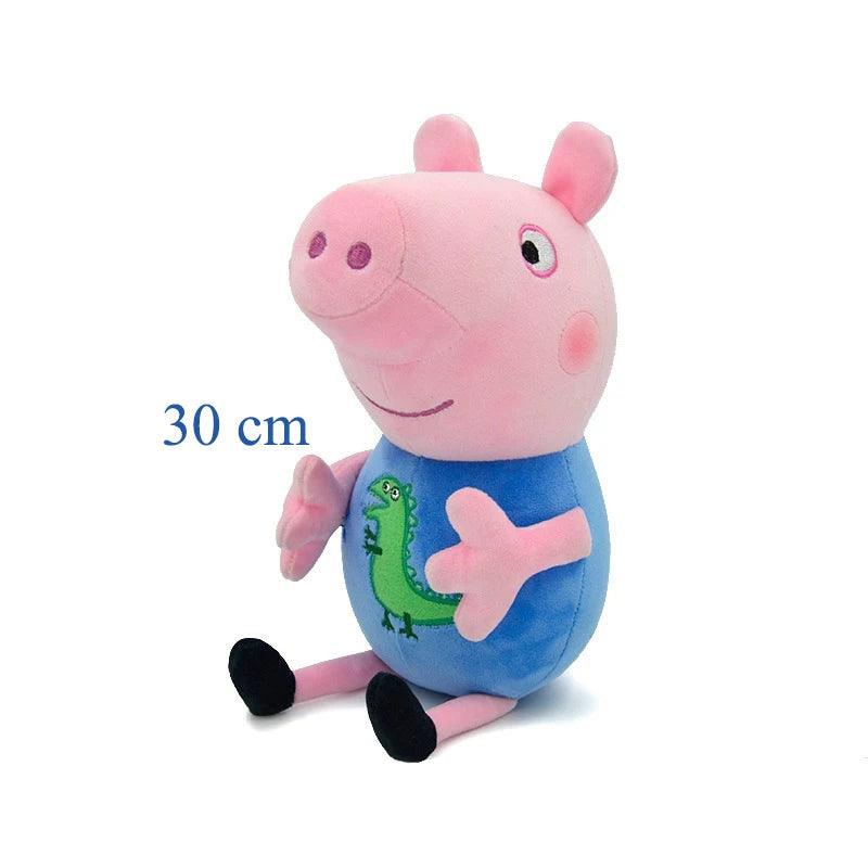 Pelúcia Peppa Pig e George Pig 30CM - Astronauta Kids