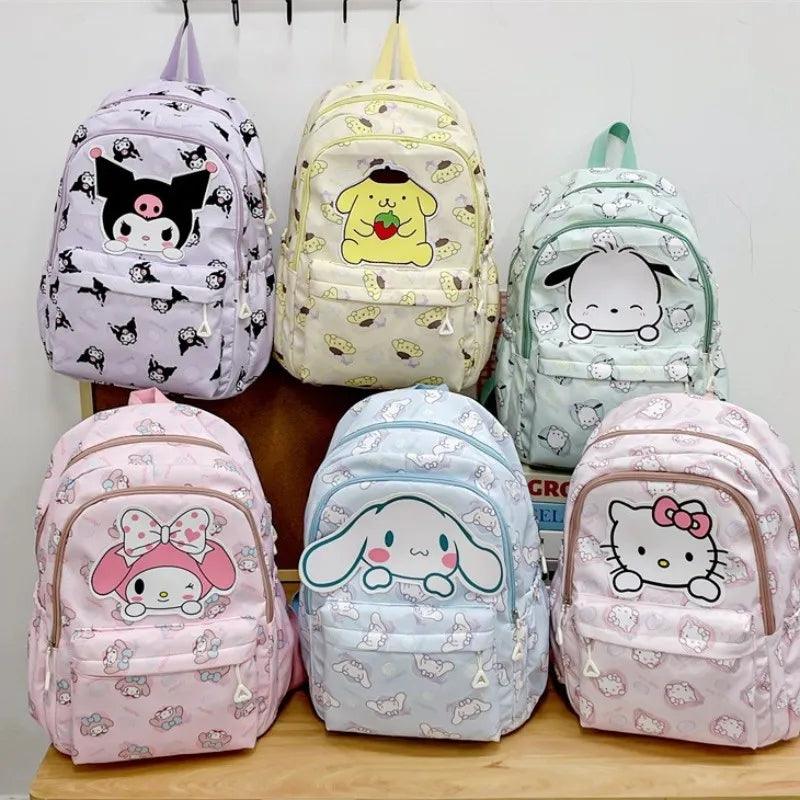 Mochila Infantil Sanrio Anime Kuromi