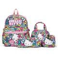 Kit Mochila Hello Kitty - Kuromi 4 peças