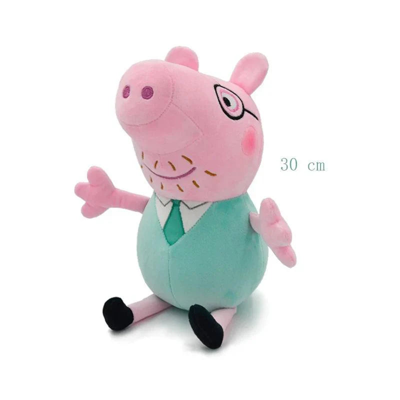 Pelúcia Peppa Pig e George Pig 30CM - Astronauta Kids